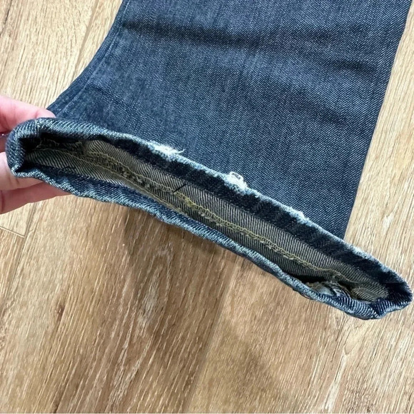 Joe's Jeans Women's Dark Wash Mid-Rise Bootcut Denim Jeans Size 29 GUC - Picture 9 of 11